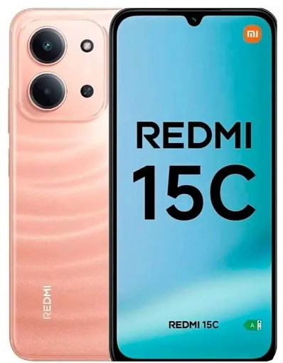 Смартфон Xiaomi Redmi 15C 4G 4/256 ГБ, оранжевый