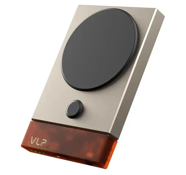 Аккумулятор внешний "vlp" NEO MagSafe, Qi2, 5000 mAh, янтарно-серый