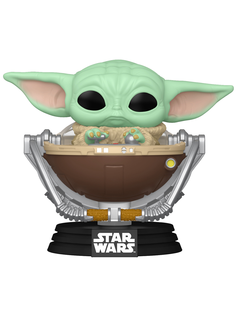 Фигурка Funko POP! Bobble Star Wars M & G Grogu in Pram (823)