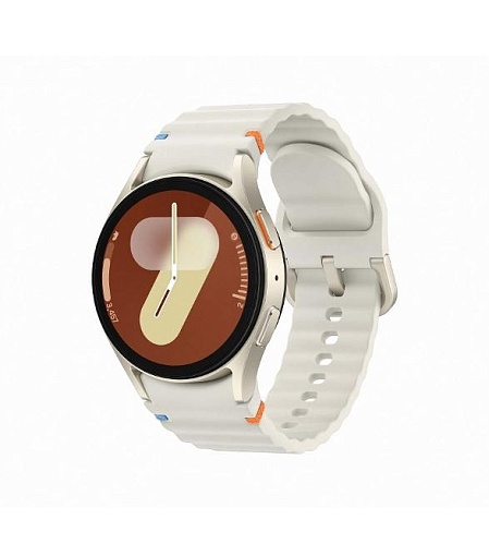 Часы Samsung Galaxy Watch 7 44 мм LTE, белое золото