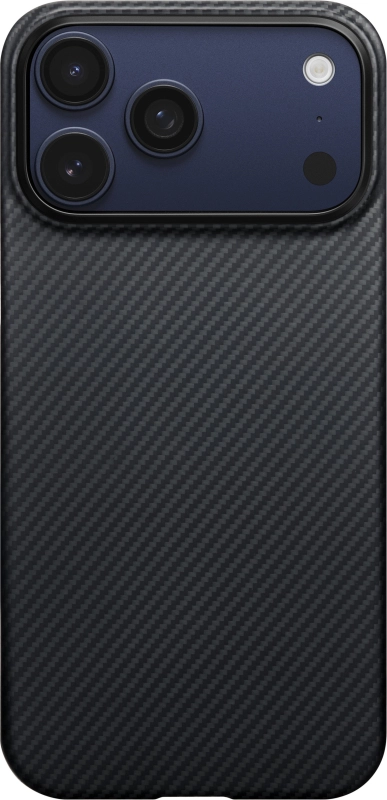 Чехол Pitaka Ultra-Slim Case для iPhone 17 Pro Max, черный