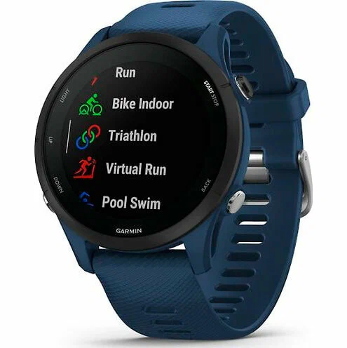 Умные часы Garmin Forerunner 255 45 мм, синий (010-02641-11)